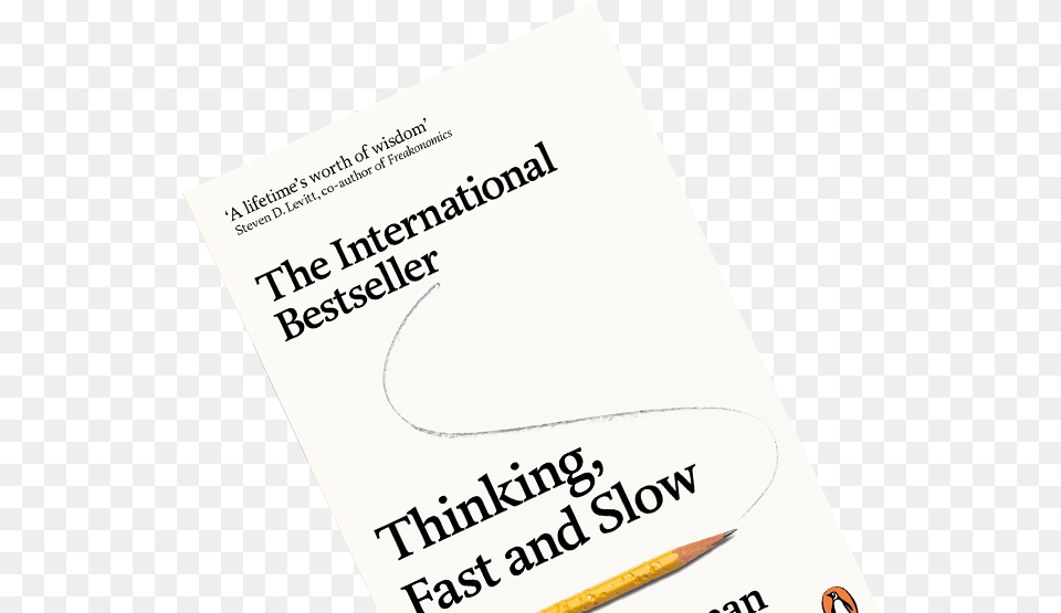 Thinking Fast And Slow, Advertisement, Book, Poster, Publication Png