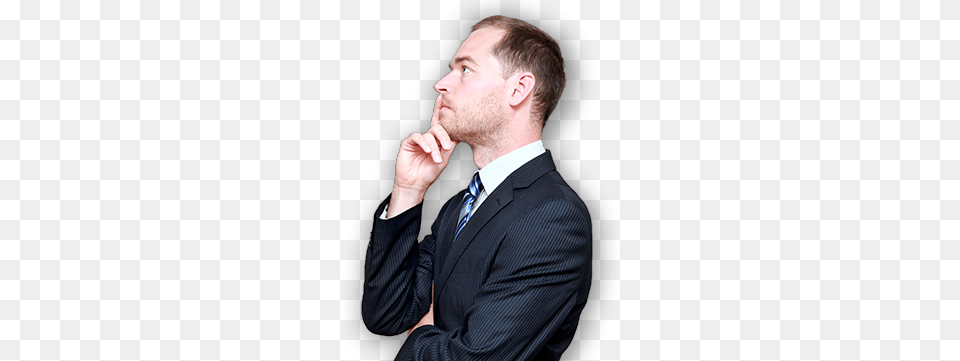 Thinking Man, Accessories, Suit, Tie, Formal Wear Png Image