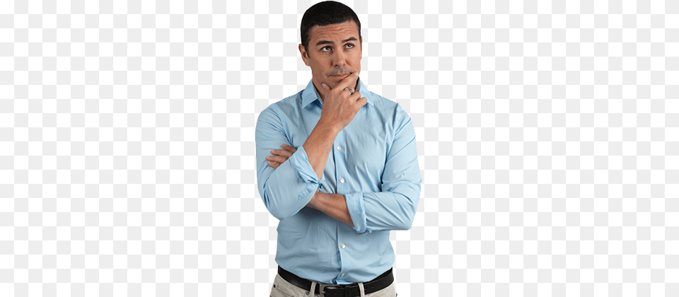 Thinking Man, Sleeve, Shirt, Long Sleeve, Dress Shirt Free Png