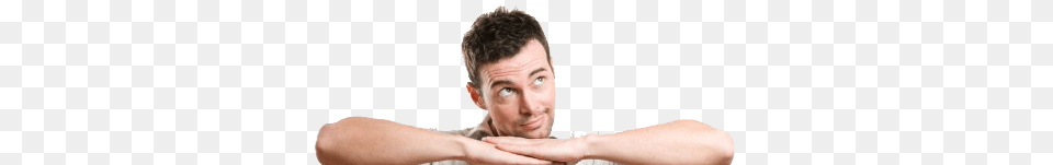 Thinking Man, Face, Head, Person, Photography Png