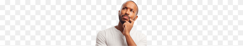 Thinking Man, Person, Face, Head, Adult Free Png