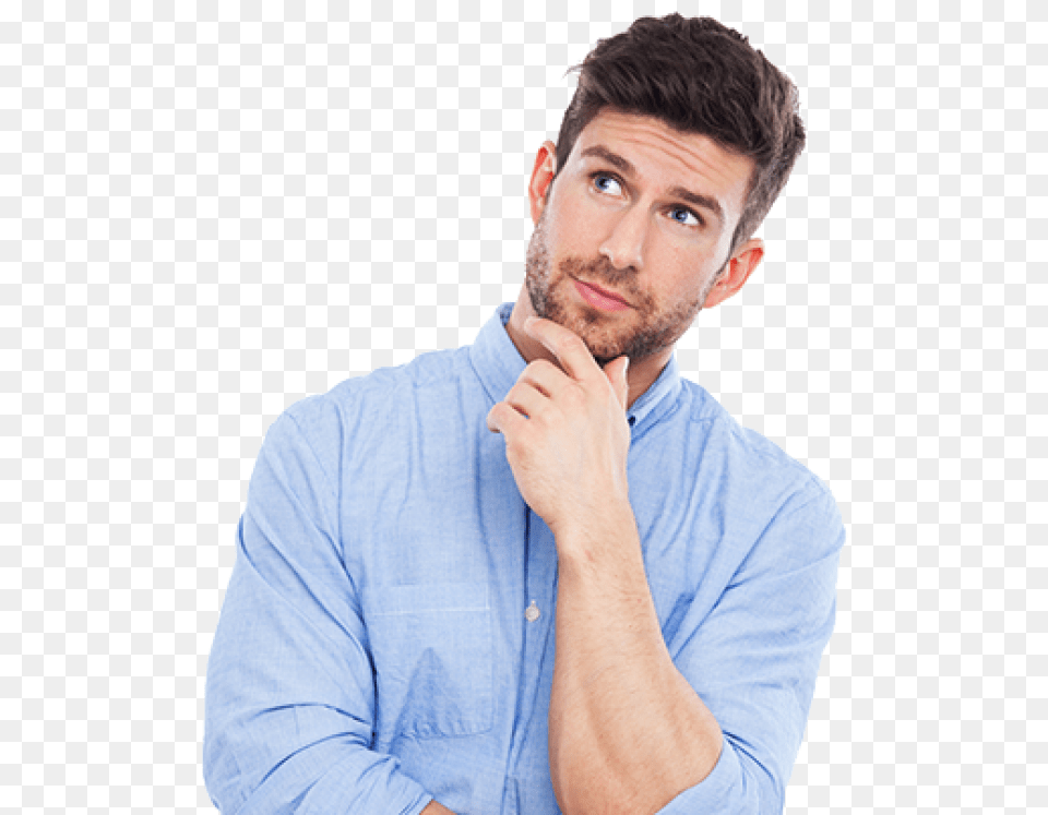 Thinking Man Download, Face, Head, Person, Photography Free Png