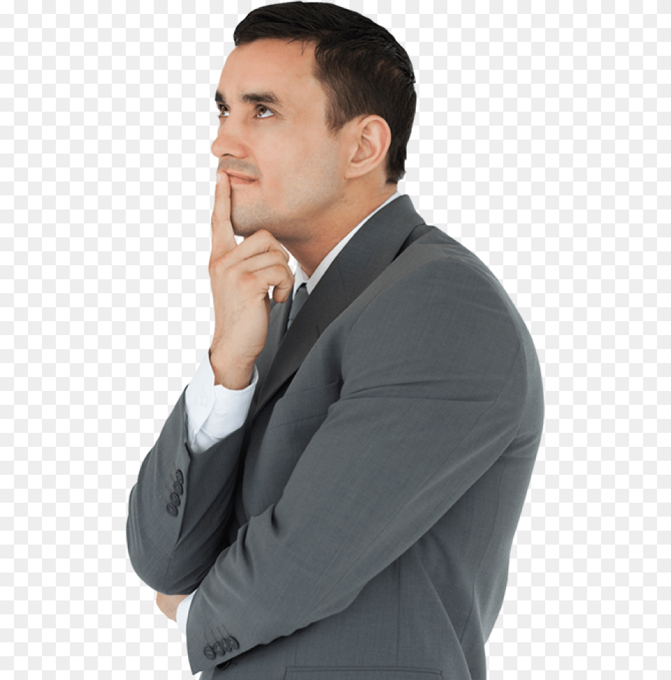 Thinking Man Man Thinking, Accessories, Tie, Suit, Tuxedo Free Png Download