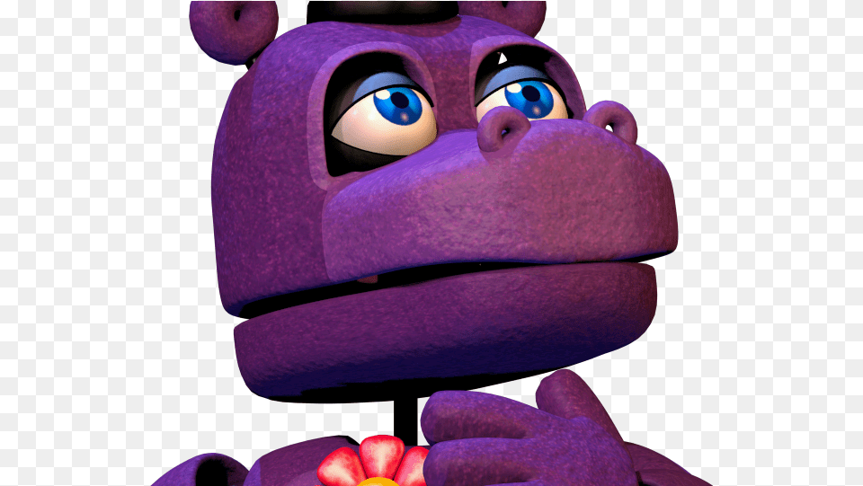 Thinking Ucn Mr Hippo Download, Purple, Cartoon, Apple, Food Png