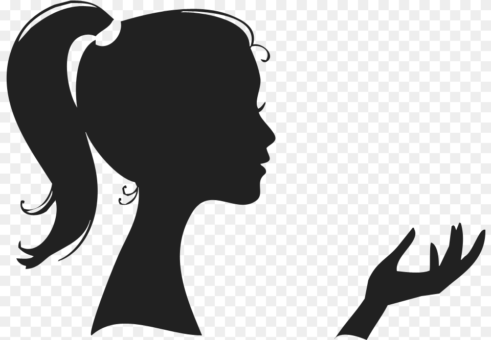 Thinking Woman Download College Graduation Clip Art 2018, Silhouette, Adult, Female, Person Png