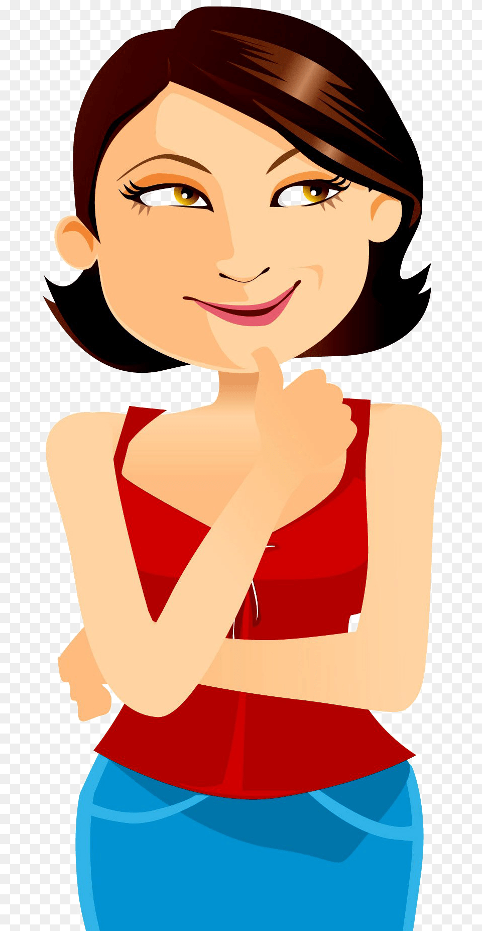 Thinking Woman Download Conscious Eater, Adult, Female, Person, Face Free Transparent Png