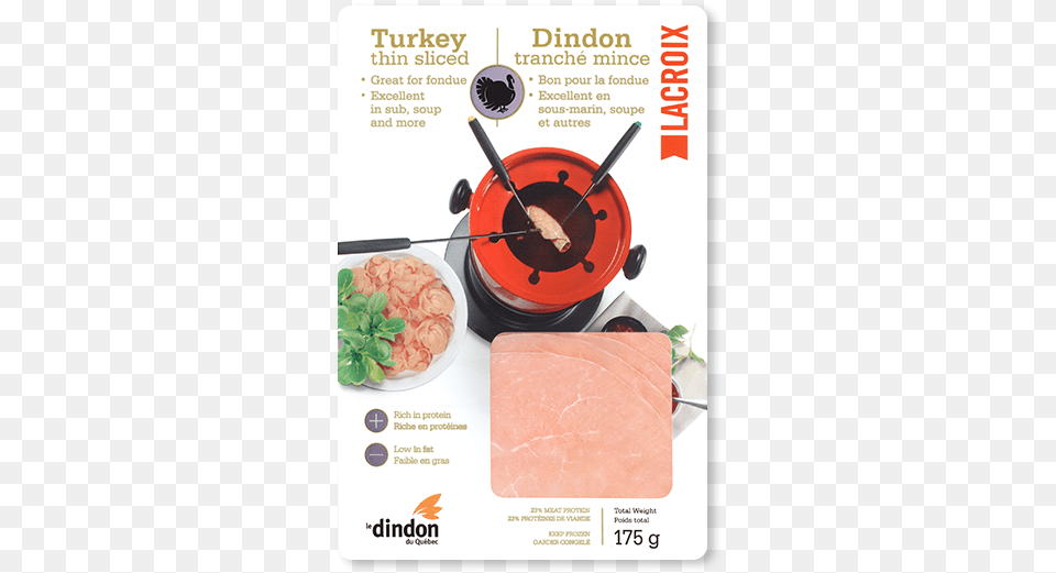 Thinly Sliced Turkey Viandes Lacroix, Dish, Food, Meal, Fondue Free Transparent Png