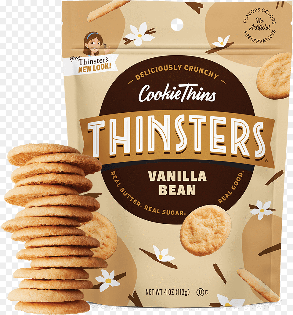 Thinsters Vanilla Bean Download Mrs Thinsters Key Lime Pie Cookies, Bread, Cracker, Food, Sweets Png Image