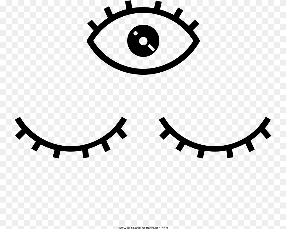 Third Eye Coloring, Gray Free Transparent Png