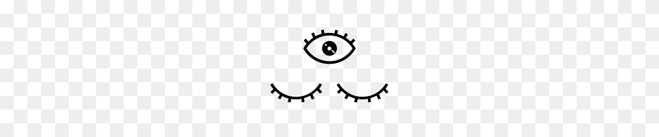 Third Eye Icons Noun Project, Gray Png Image