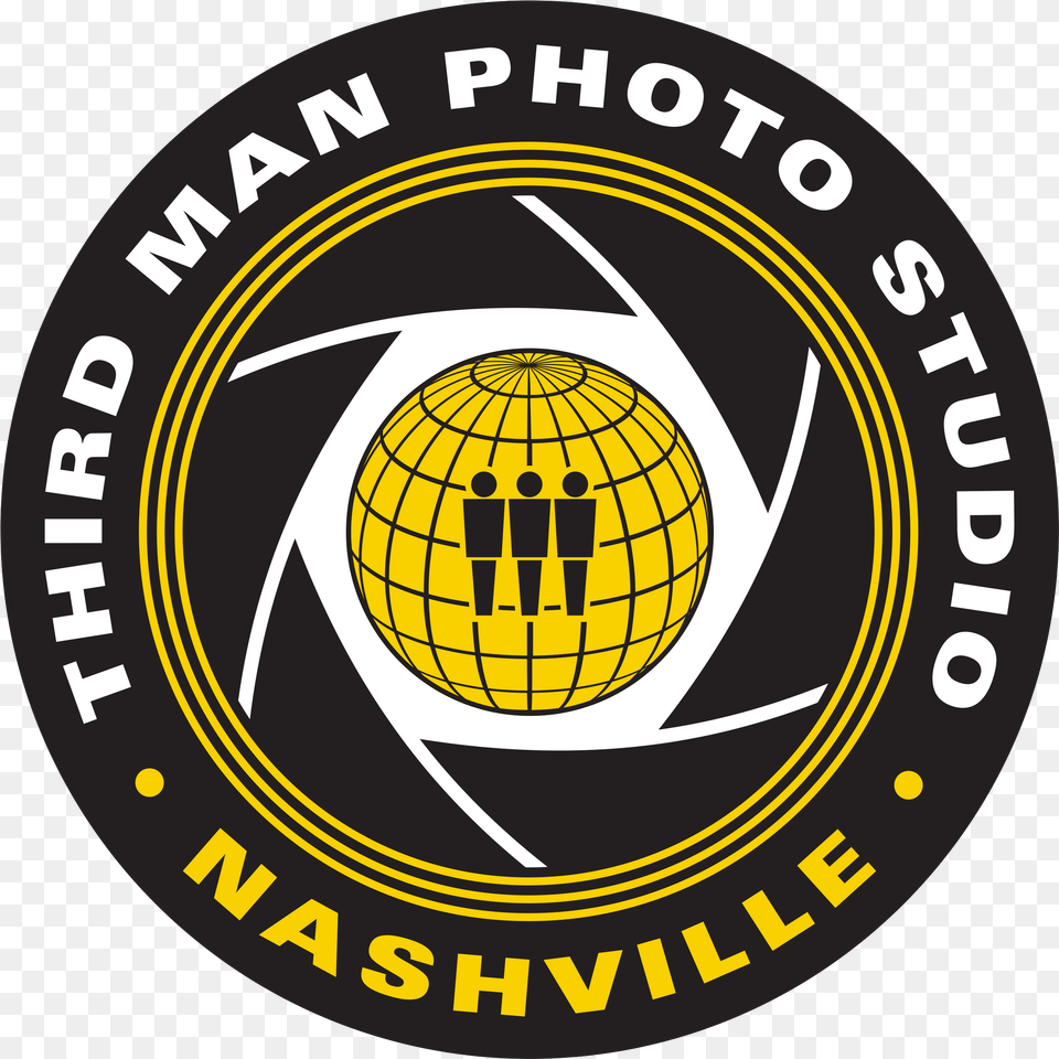 Third Man Photo Studio Language, Logo, Disk, Emblem, Symbol Free Png Download