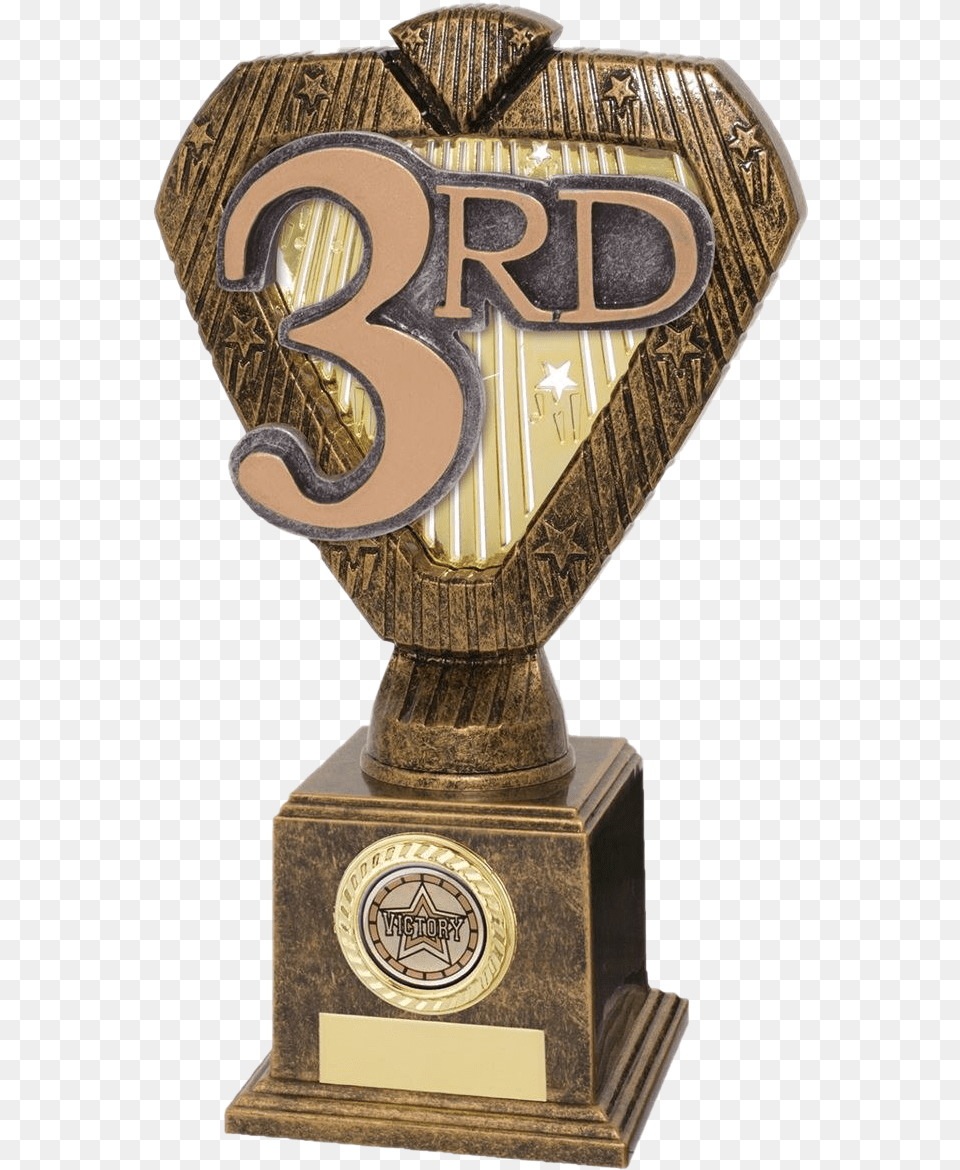 Third Place Trophy Clipart Most Improved Player Trophy Free Transparent Png