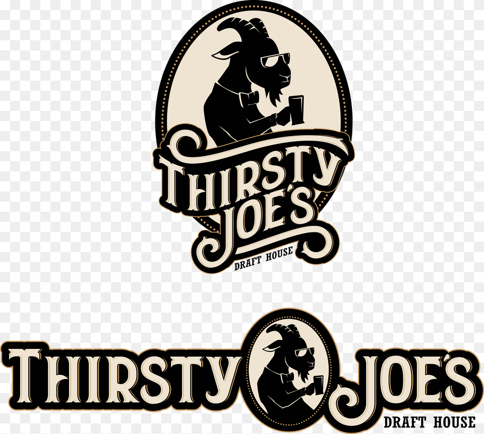 Thirsty Joe39s Thirsty Joes Logo Richmond, Badge, Symbol, Person, Architecture Free Transparent Png