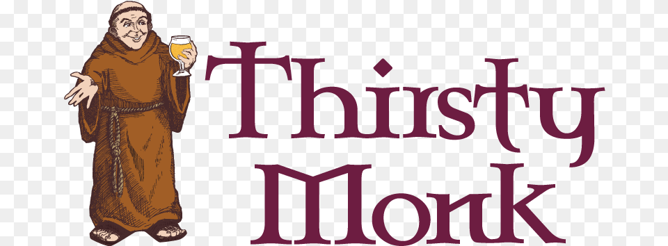 Thirsty Monk Logos Thirsty Monk, Adult, Person, Woman, Female Free Png