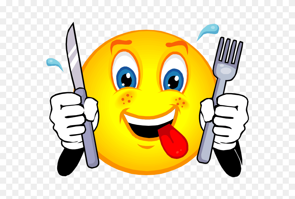 Thirsty Smiley Face Hungry Smiley Face Smileys, Cutlery, Fork, Baby, Person Png