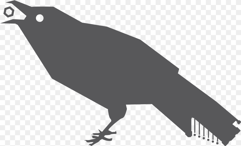 Thirstycrowmark Webnobg Crow, Animal, Bird, Blackbird, Fish Free Png