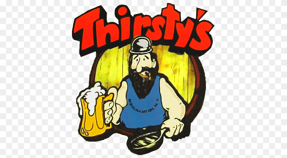 Thirstys Tavern Endicott Ny Restaurant Bar Banquets, Alcohol, Beer, Beverage, Lager Png