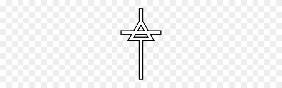 Thirty Seconds To Mars America Album Logo, Cross, Symbol, Star Symbol Png Image