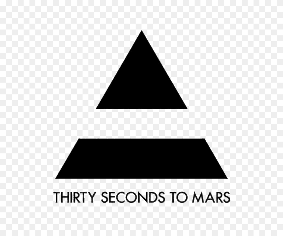 Thirty Seconds To Mars Black Triangle Free Png Download