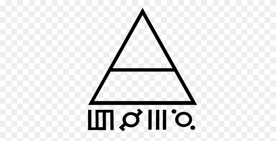 Thirty Seconds To Mars Triangle And Symbols Free Transparent Png