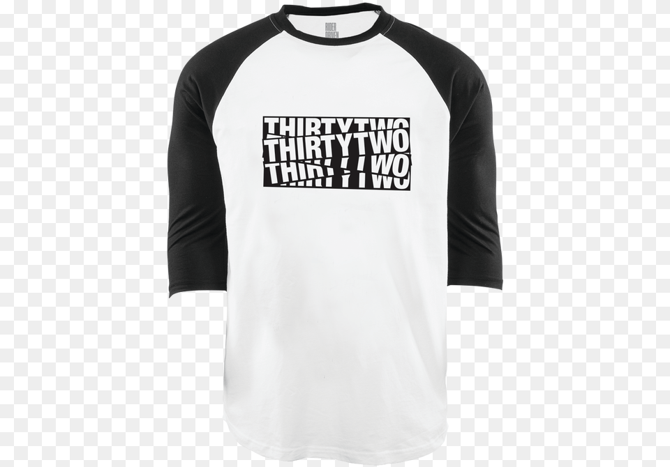 Thirty Two Sticker Bball T Shirt, Clothing, Long Sleeve, Sleeve, T-shirt Png Image