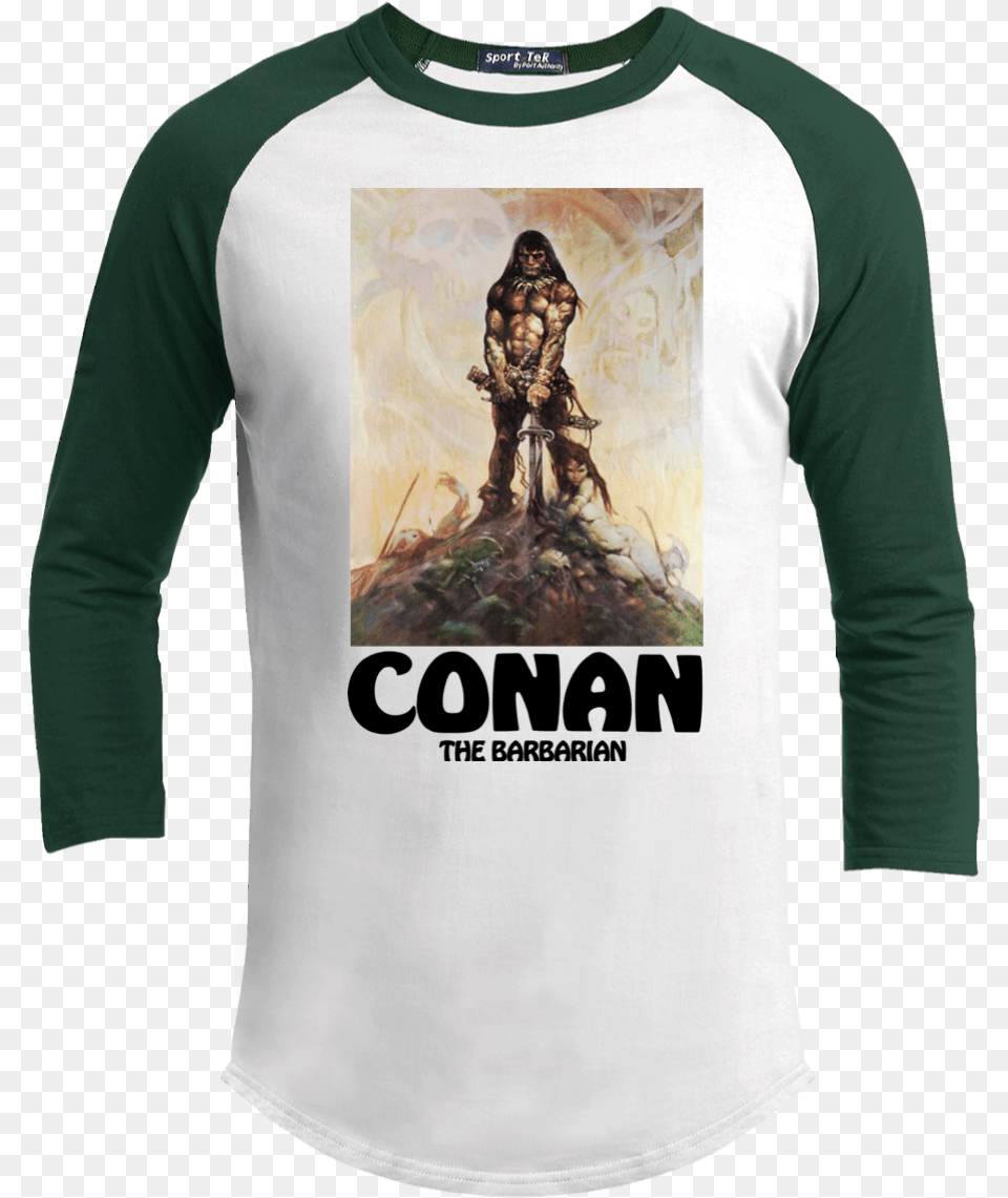 This Aint Conan The Barbarian Xxx Movie Funny Bud Light Shirts, T-shirt, Clothing, Sleeve, Shirt Png Image