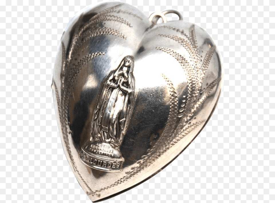 This An Unusually Is Large Quotpendentifquot Sacred Heart Lourdes, Accessories, Pendant, Jewelry, Locket Png Image