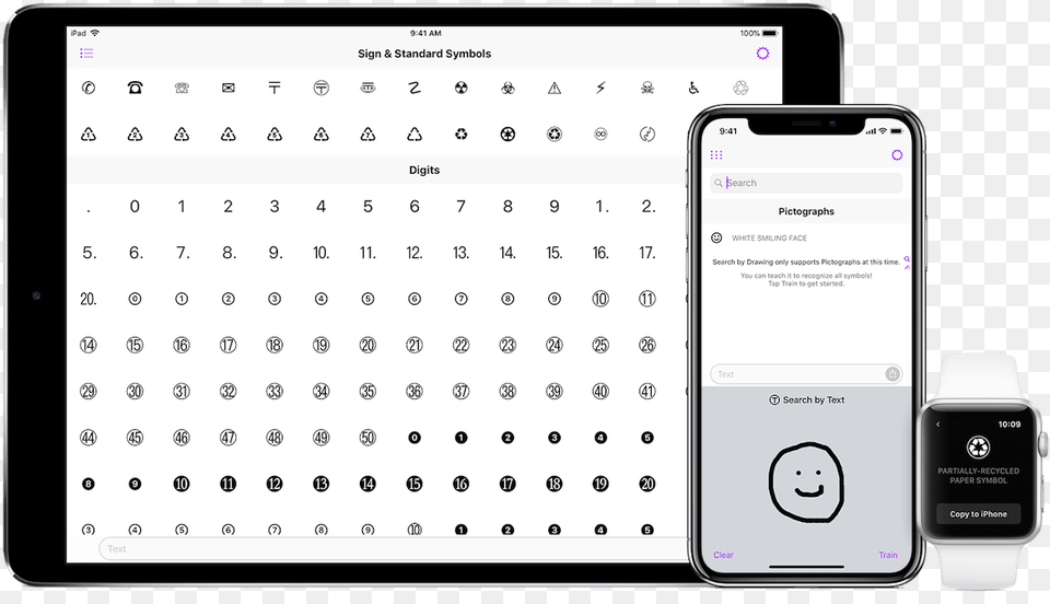 This App Can Type Every Unicode Unicode App, Electronics, Mobile Phone, Phone, Wristwatch Free Png Download