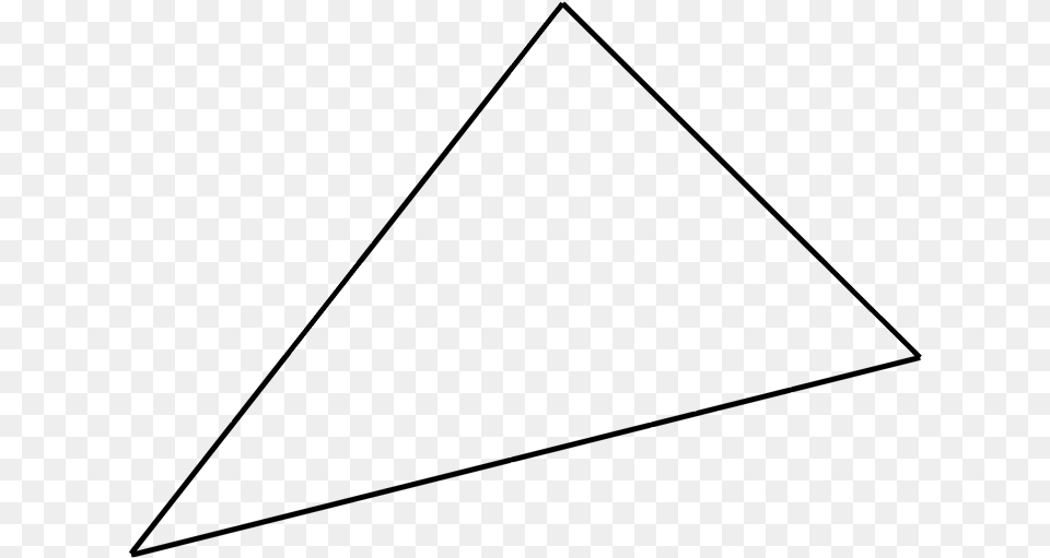This Arbitrary Triangle Exists To The Extent That Triangle Free Png Download
