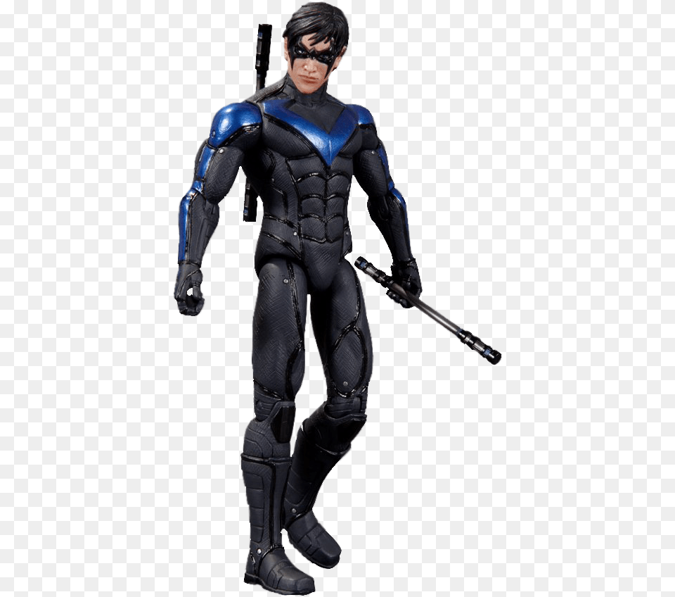 This Arkham Knight Action Figure Isn39t Too Far Off Nightwing Action Figure Arkham City, Adult, Clothing, Costume, Male Free Png Download