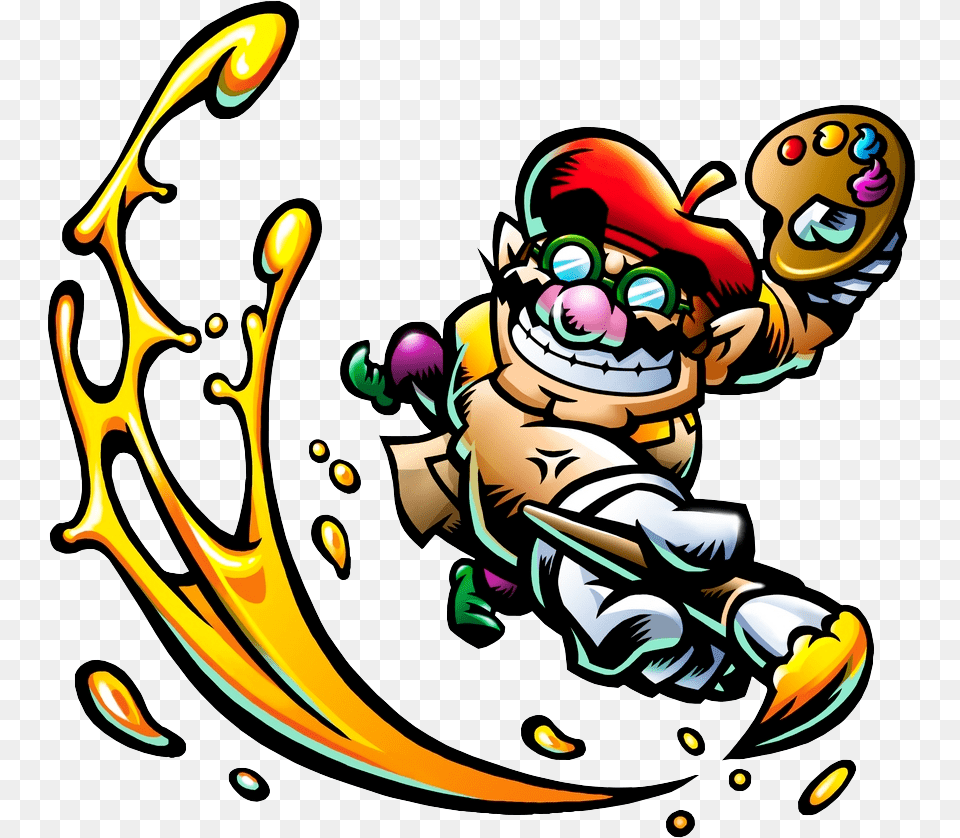 This Article Is A Stub Wario Master Of Disguise Artist, Art, Graphics, Baby, Person Free Png Download