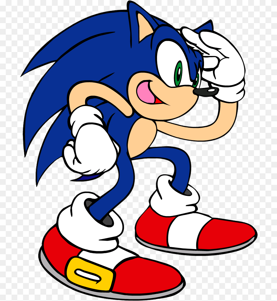 This Artwork 2007 Sega Corporation Sonic Adventure Sonic Exe, Cartoon, Baby, Person, Clothing Free Png Download
