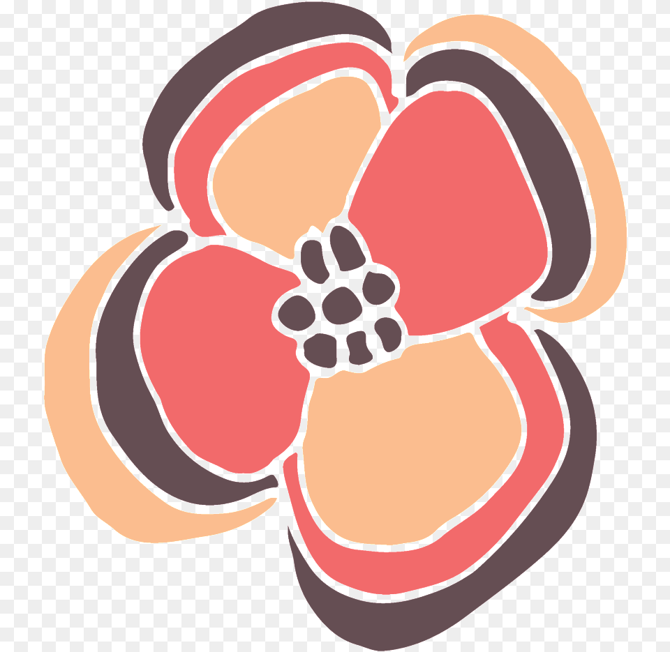 This Backgrounds Is Cartoon Hand Painted Flowers Portable Network Graphics, Food, Produce, Smoke Pipe, Nut Free Transparent Png