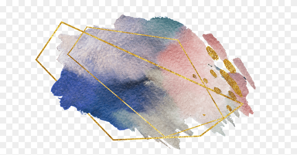 This Backgrounds Is Watercolor Clouds Golden Lines Watercolor Painting, Chart, Plot, Mineral, Outdoors Png