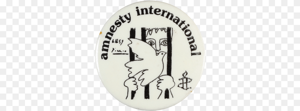 This Badge Was Produced By International Humanitarian Amnesty International Pablo Picasso, Birthday Cake, Cake, Cream, Dessert Free Png