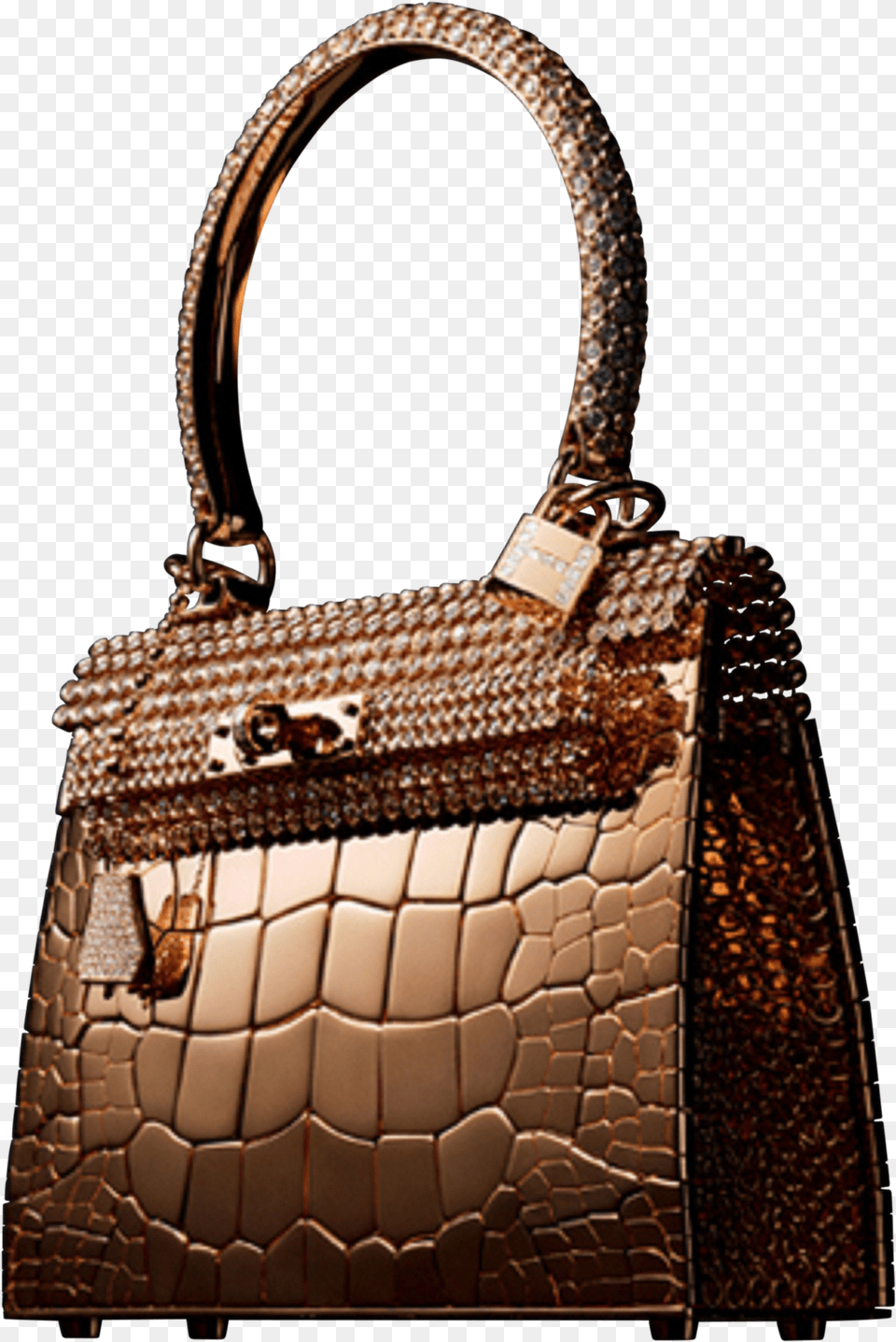 This Bag Is From The Same Quothaute Bijouteriequot Collection Hermes Kelly Rose Gold, Accessories, Handbag, Purse Free Transparent Png