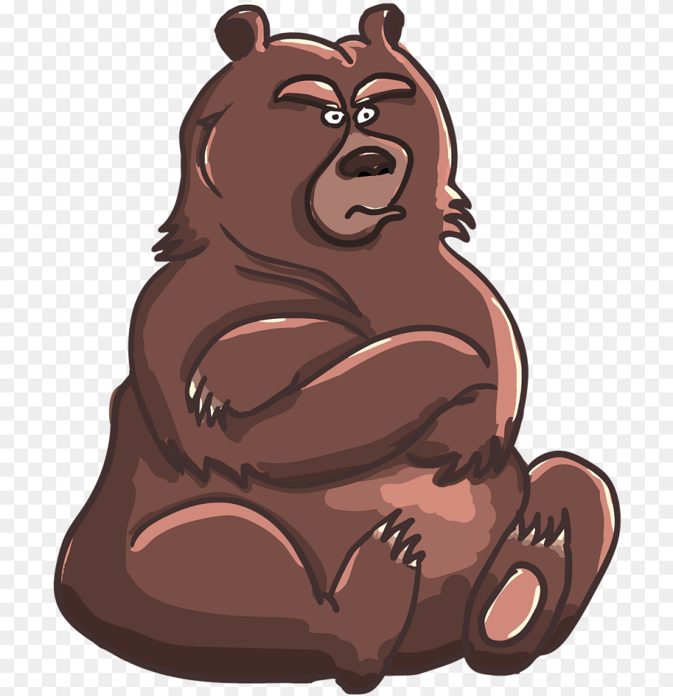 This Bear Is In A Bad Mood But That S Not The Kind Bear In Bad Mood, Baby, Person, Animal, Mammal Free Transparent Png