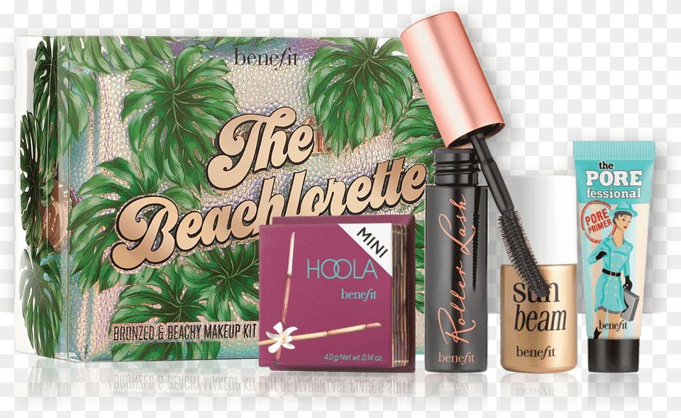 This Bestsellers Set Comes With Hoola Matte Bronzer Beachlorette Benefit Cosmetics, Person, Bottle, Can, Tin Png