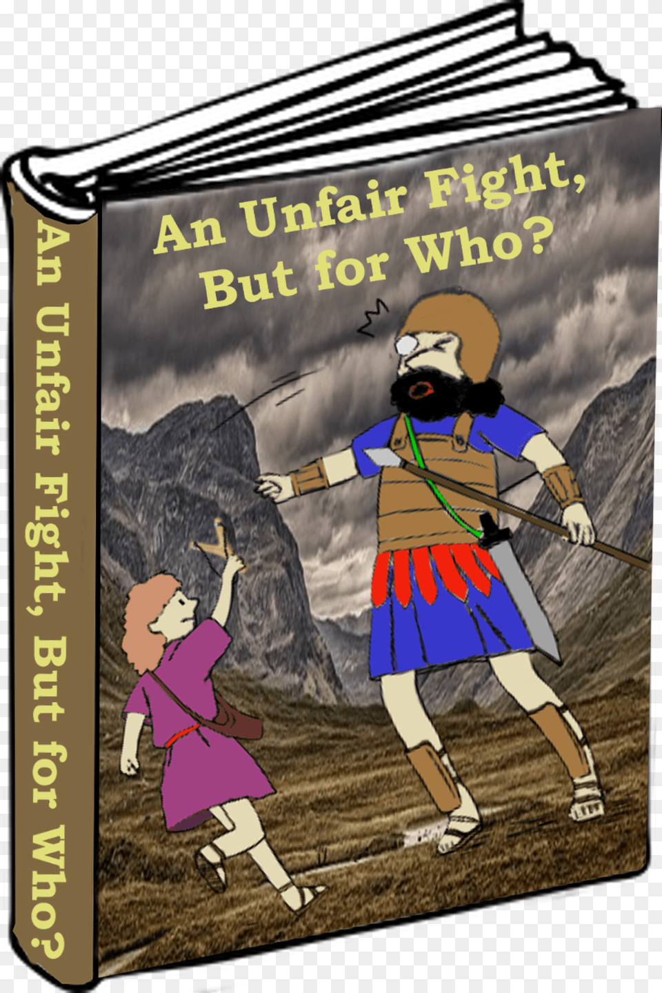 This Bible Story Is About David And Goliath Practical Guide To Childbirth On Shabbos, Book, Comics, Publication, Child Free Transparent Png