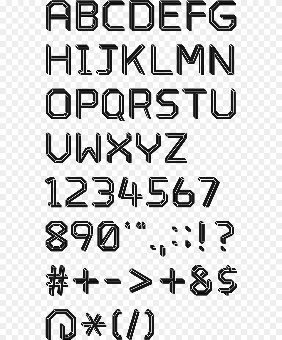 This Character Is Paradox Optical Illusion Type Calligraphy, Scoreboard, Text, Alphabet Free Png