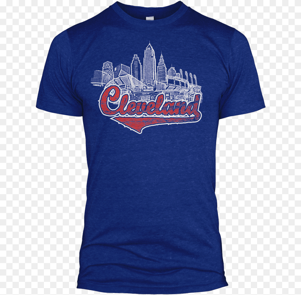 This Cleveland Tri Blend Tee Is Super Soft Shirt, Clothing, T-shirt Free Png