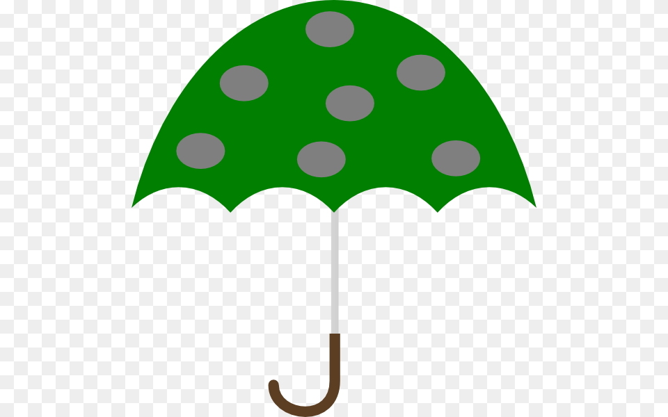 This Clipart Design Of Green Umbrella Clipart, Canopy, Pattern Free Png Download