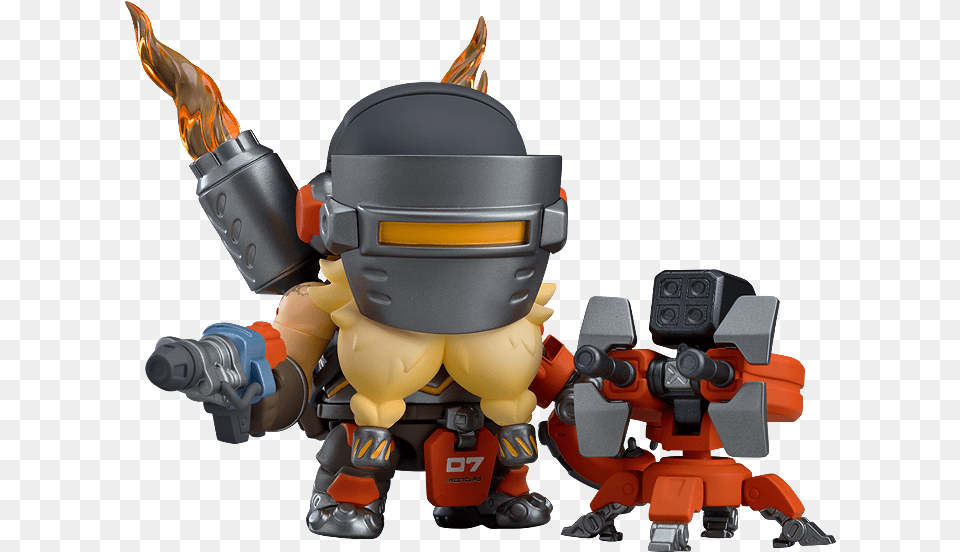 This Collectible Nendoroid Figure Is Available For Torbjorn Nendoroid, Robot, Baby, Person Png