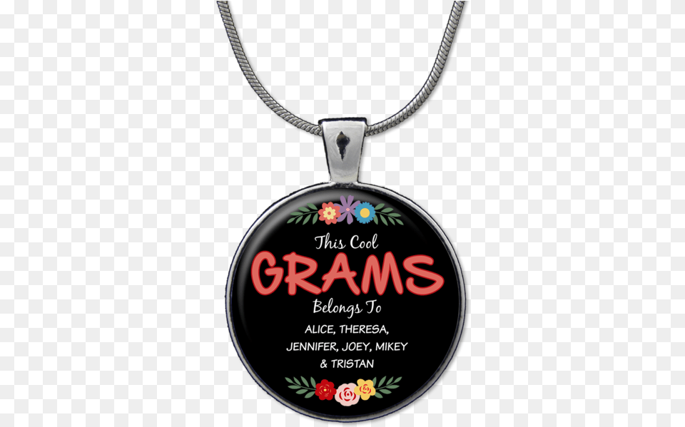 This Cool Grandma Personalized Accessories Locket, Pendant, Jewelry, Necklace Free Png Download