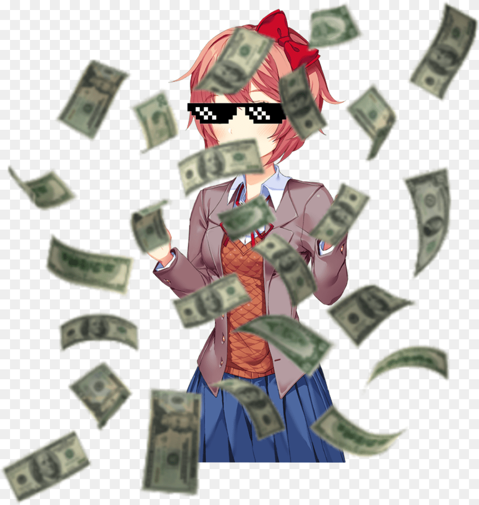 This Cringe Money Rain Gif, Baby, Person Free Png