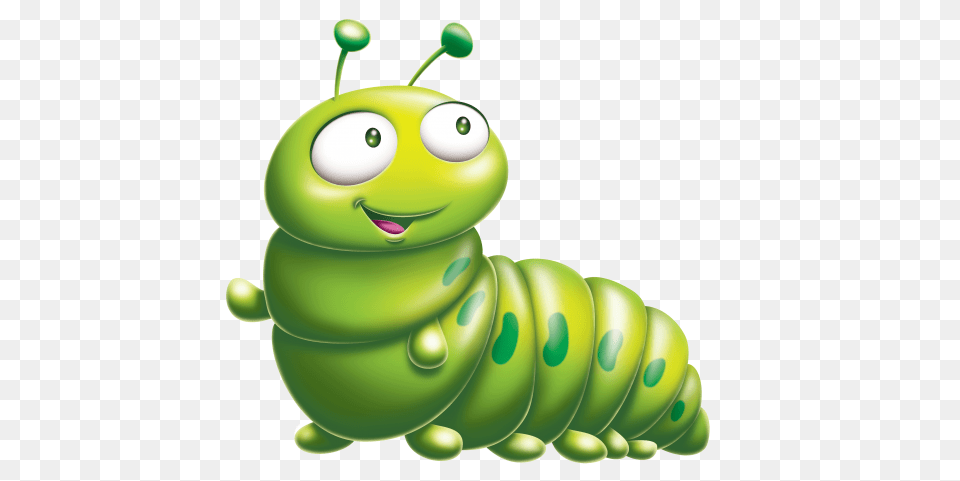 This Curious Caterpillar Loves To Get His Hands Dirty He Is, Green, Animal, Invertebrate, Worm Png