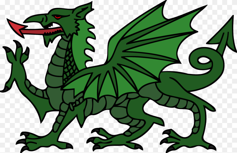 This Cute Cartoon Dragon Clipart Clipartlook Welsh Dragon, Person Png Image