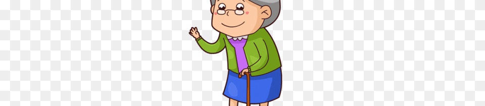 This Cute Cartoon Grandma Clip, Baby, Person, Cleaning, Face Png Image