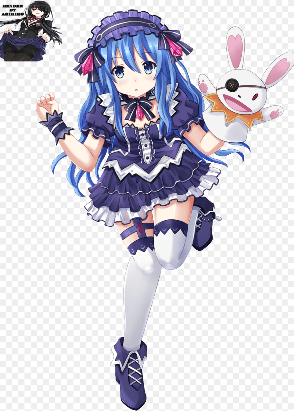 This Cute Lil Lolis Name Is Yoshino Yoshino Is Checks Anime Pics Render Loli, Book, Publication, Comics, Adult Free Png Download