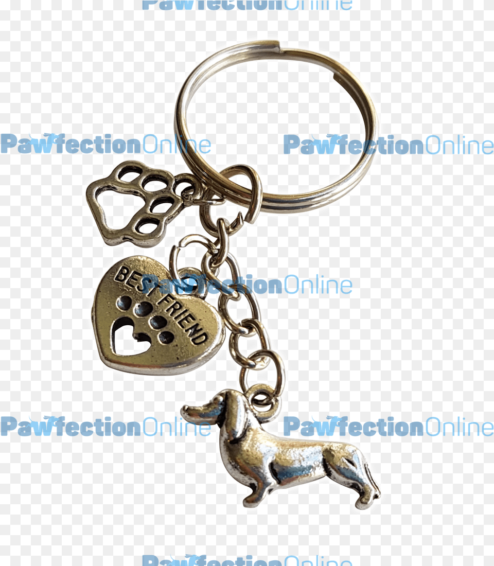 This Dachshund Sausage Dog Key Chain Includes A Dachshund Keychain, Accessories, Jewelry, Pendant Free Transparent Png